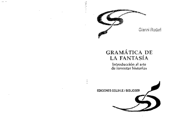 Gramatica De La Fantasia Rodari Pdf