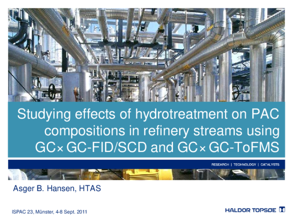 (PDF) Studying effects of hydrotreatment on PAC compositions in ...