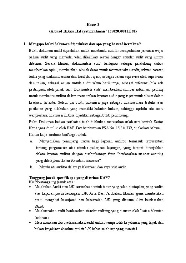 Kasus audit essay picture