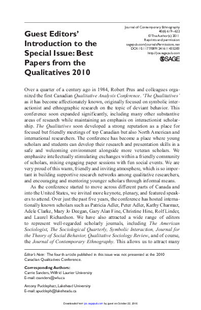 (PDF) Guest Editors’ Introduction to the Special Issue: Best Papers ...