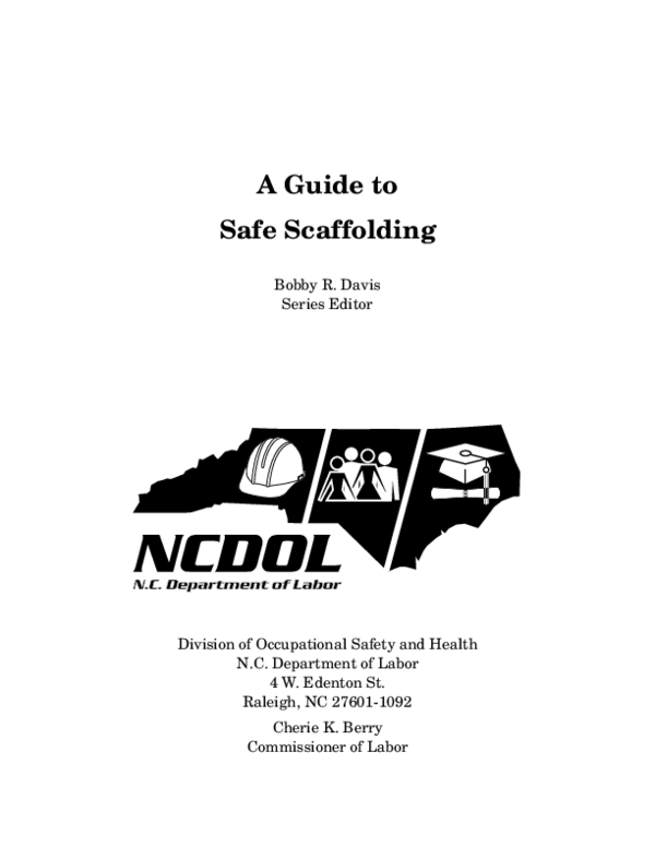 (PDF) A Guide to Safe Scaffolding