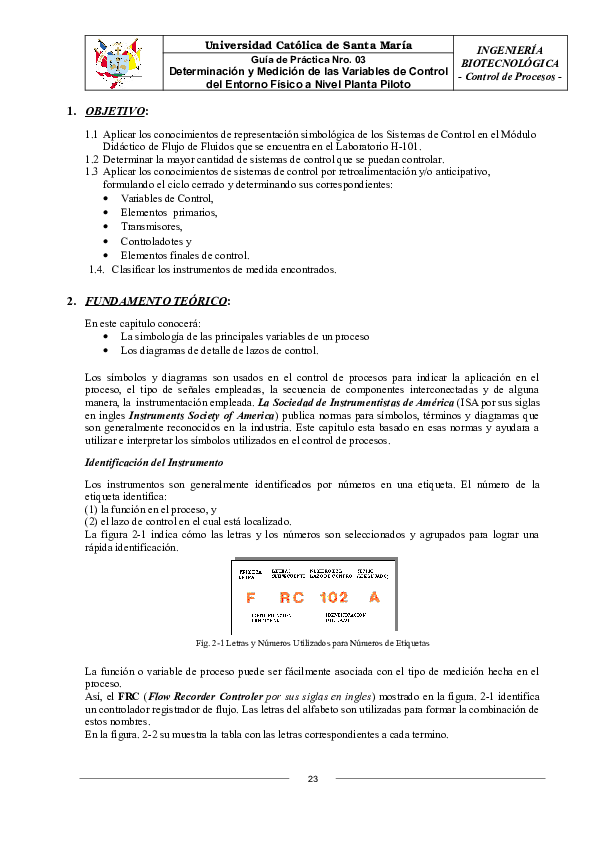 (DOC) . Simbología y Diagramación en Control de Procesos - 2009 (1)