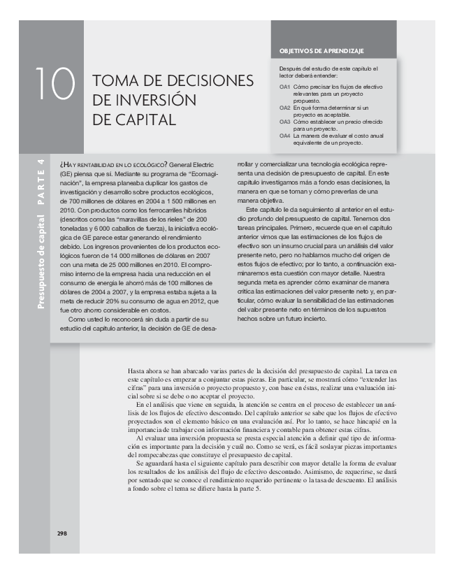 (PDF) TOMA DE DECISIONES DE INVERSIÓN DE CAPITAL