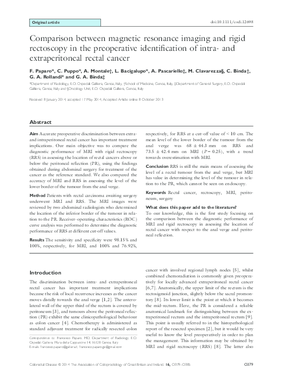 (PDF) A Comparison between Magnetic Resonance Imaging and Computed ...