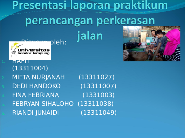 (PPT) PPT LAPORAN PRAKTIKUM