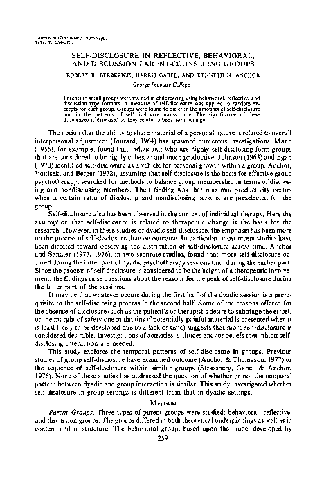 Self disclosure essays picture