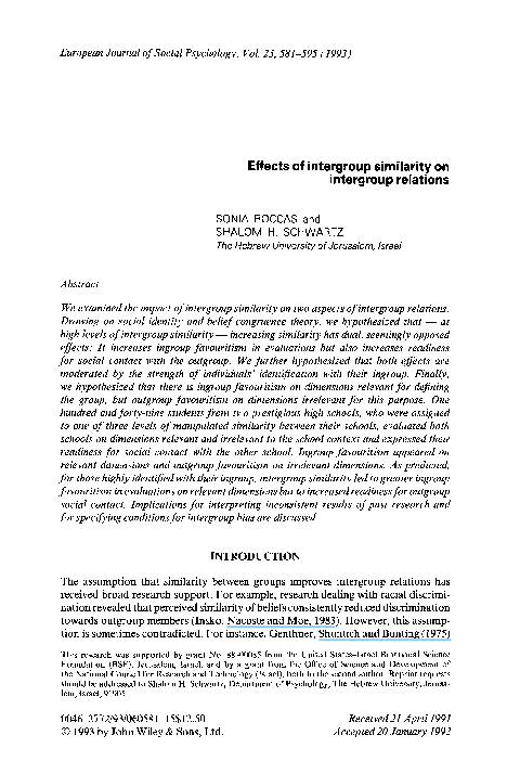 Intergroup relations def image