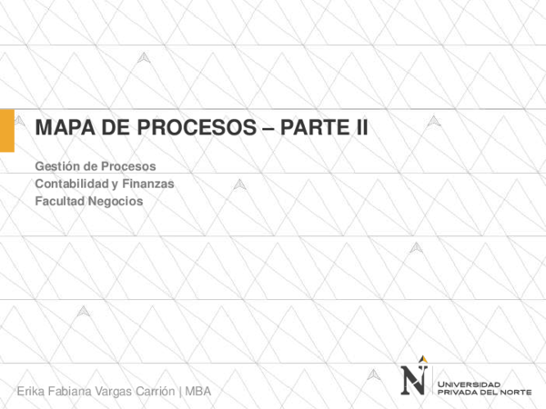 (PDF) MAPA DE PROCESOS – PARTE II Gestión de Procesos Contabilidad y ...