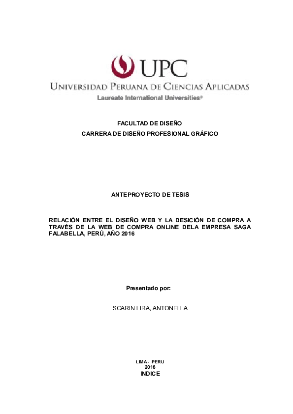 (DOC) FACULTAD DE DISEÑO CARRERA DE DISEÑO PROFESIONAL GRÁFICO (DOC) FACULTAD DE DISEÑO CARRERA DE DISEÑO PROFESIONAL GRÁFICO
