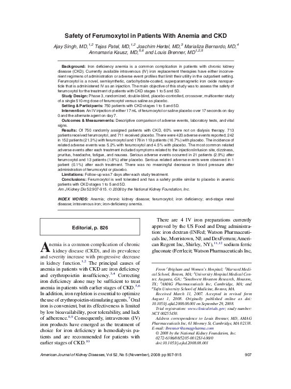 a patient is to receive iron dextran injections