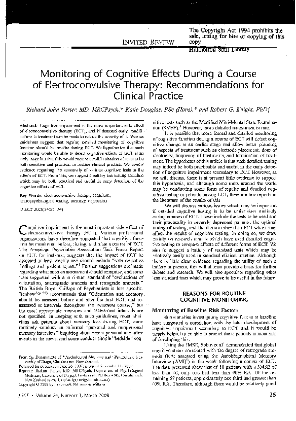 Electroconvulsive therapy essay image