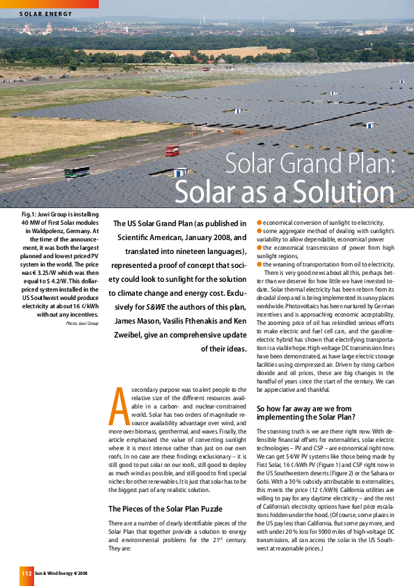 (PDF) Sun Wind Grand Solar Plan