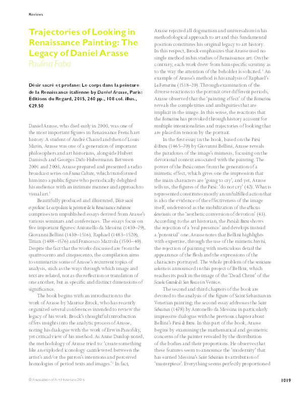 Renaissance essay picture