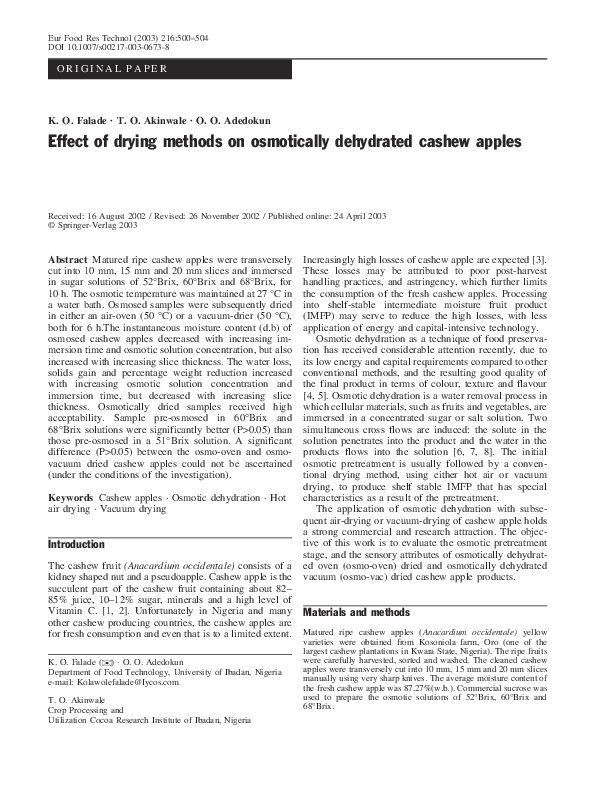 Dehydration research image