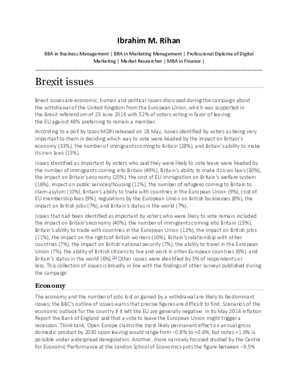 Essay brexit pdf image