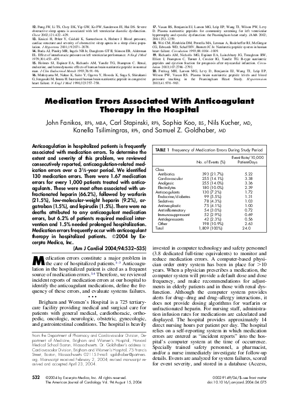 Anticoagulant medications essay picture