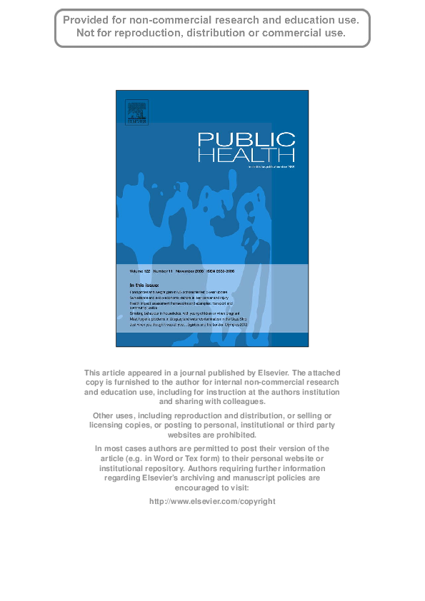 (PDF) Microbial contamination of the drinking water distribution system ...