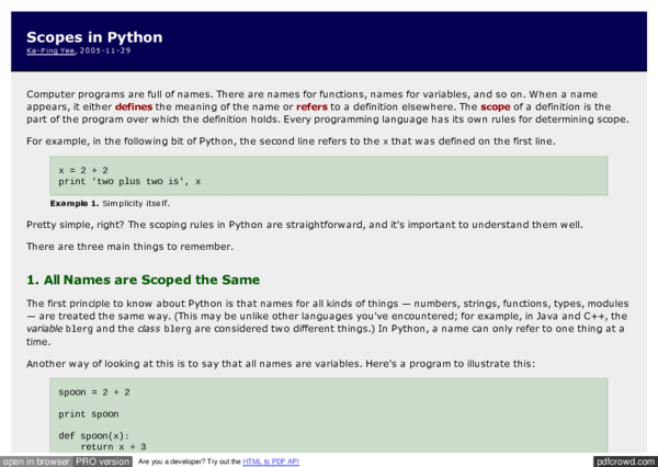 (PDF) Scopes in Python | Mario AP - Academia.edu