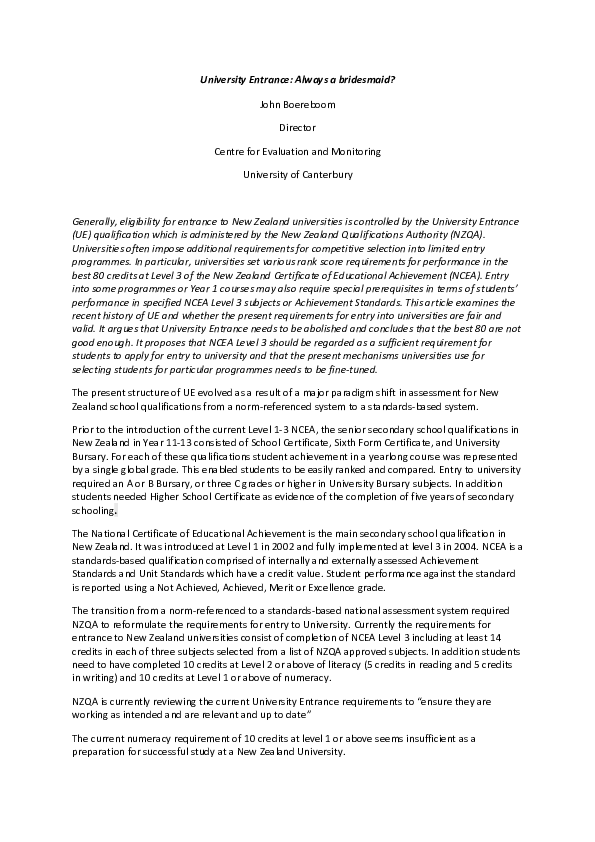 new zealand education system