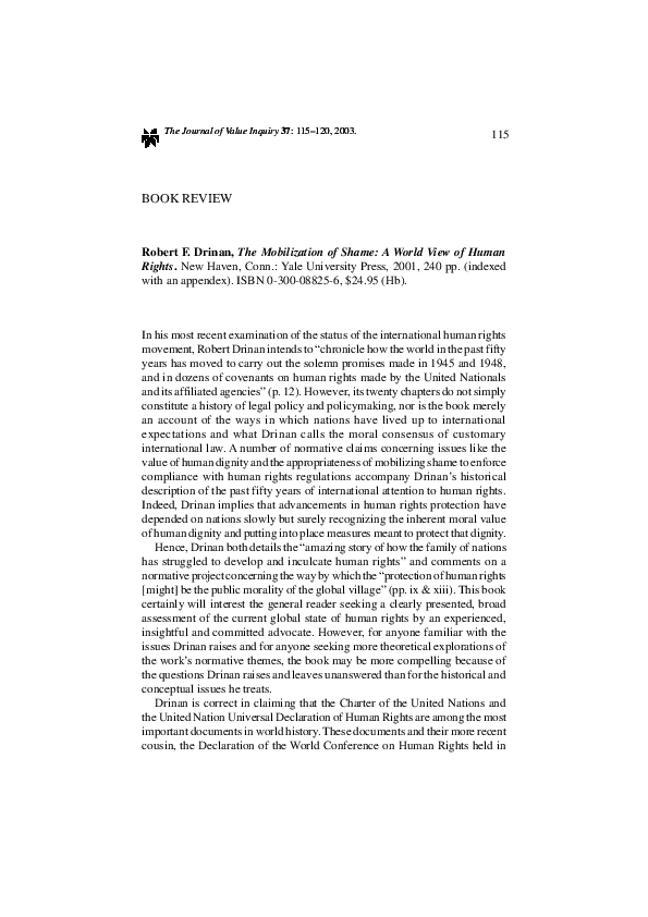 Robert polito free essay shame 04 image