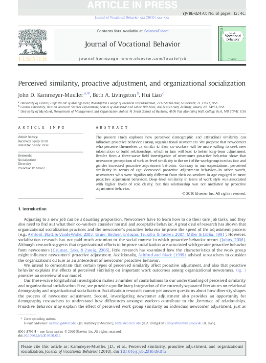 Secondary socialization picture