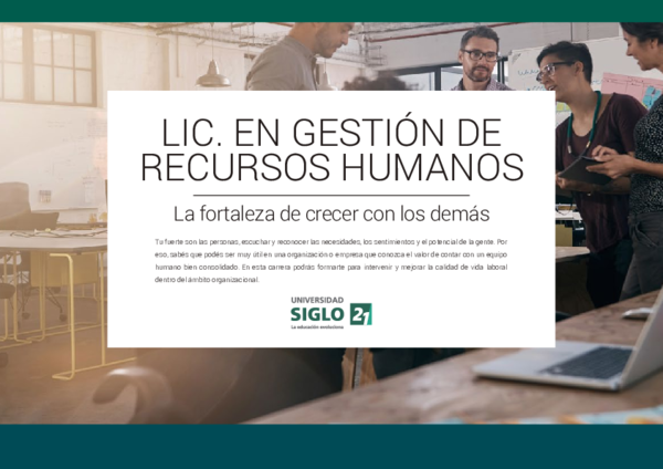 Pdf Lic Gestion Rrhh