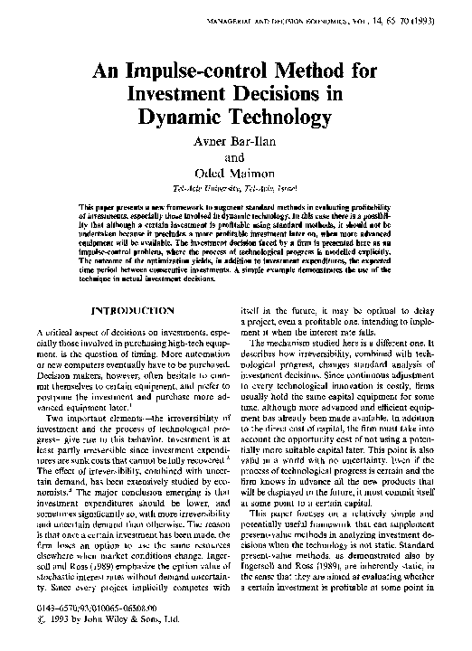 Impulsive decision essay picture