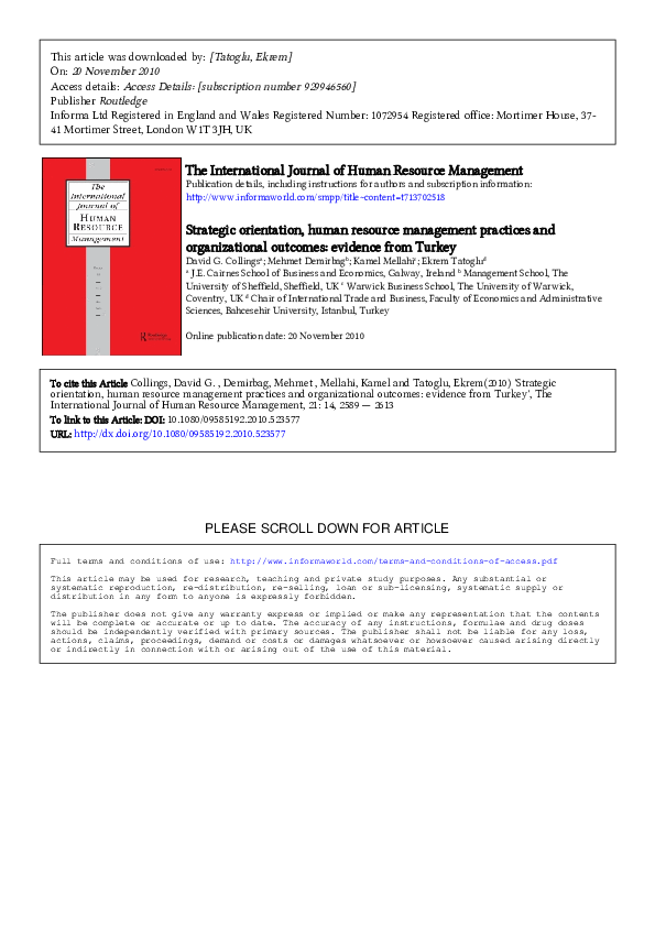 Good human resource management examples image