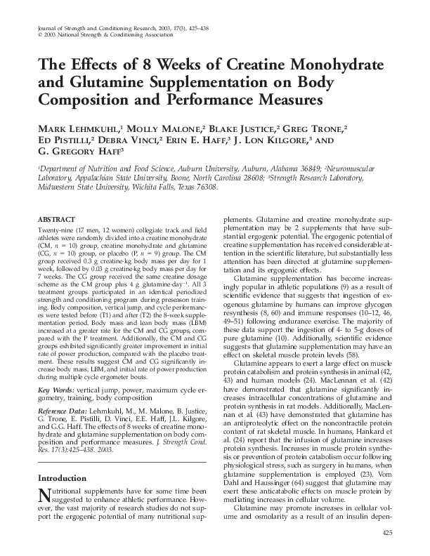 Creatine monohydrate essay 07 image