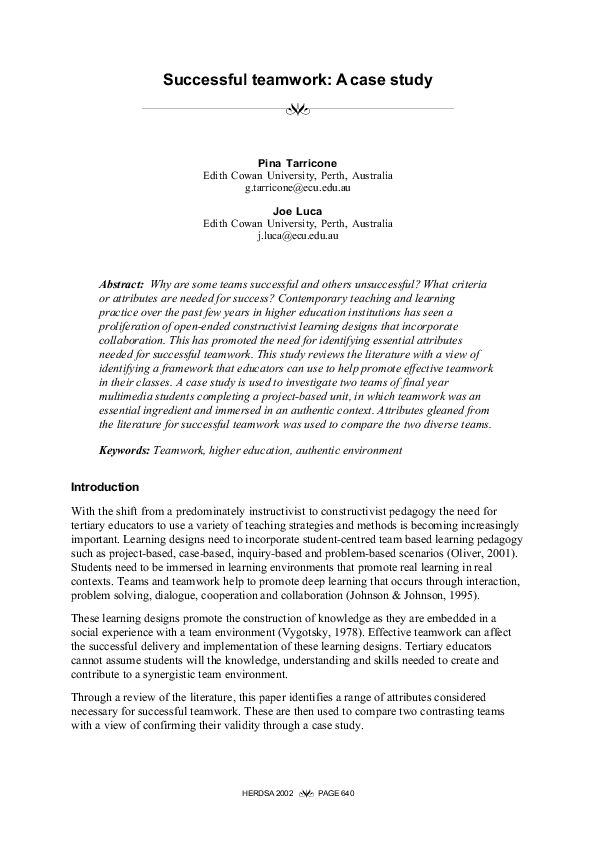 Teamwork essay 9 image