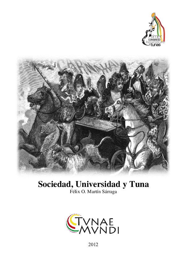 PDF) Sociedad, Universidad y Tuna