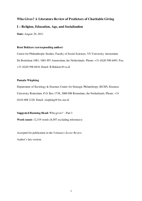 Literature review on education image