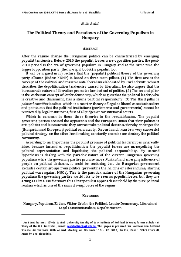 Republican paradoxes essay 06 image