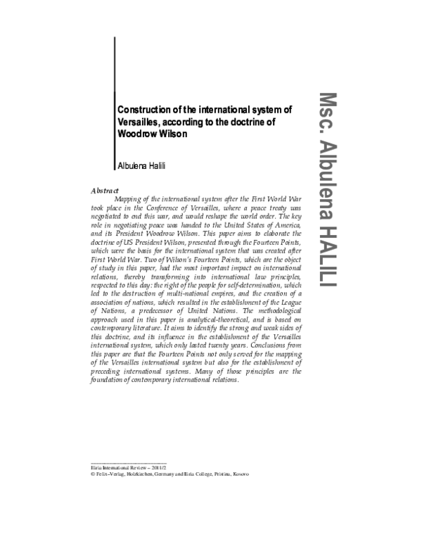 france treaty of versailles demands