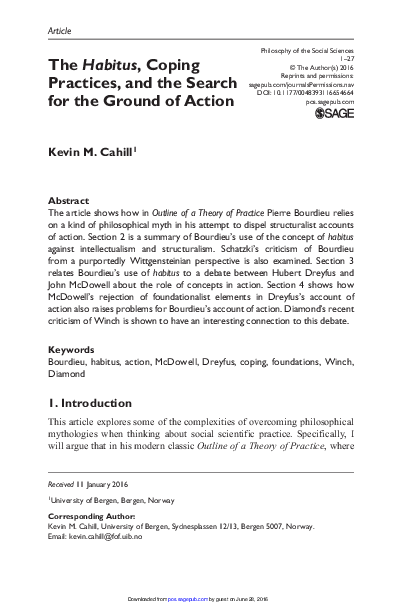 Bourdieu habitus picture