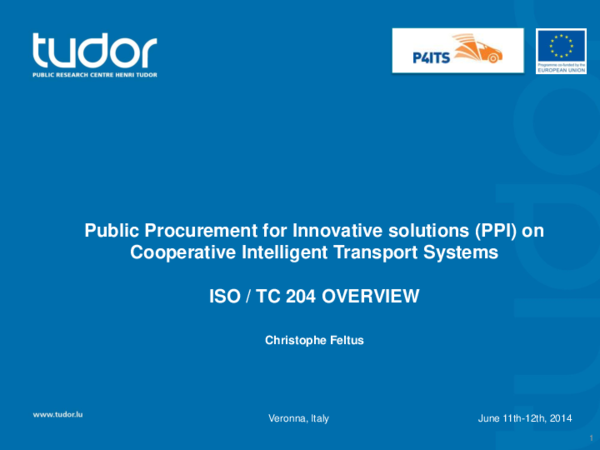 (PDF) Public Procurement for Innovative solutions (PPI) on Cooperative ...