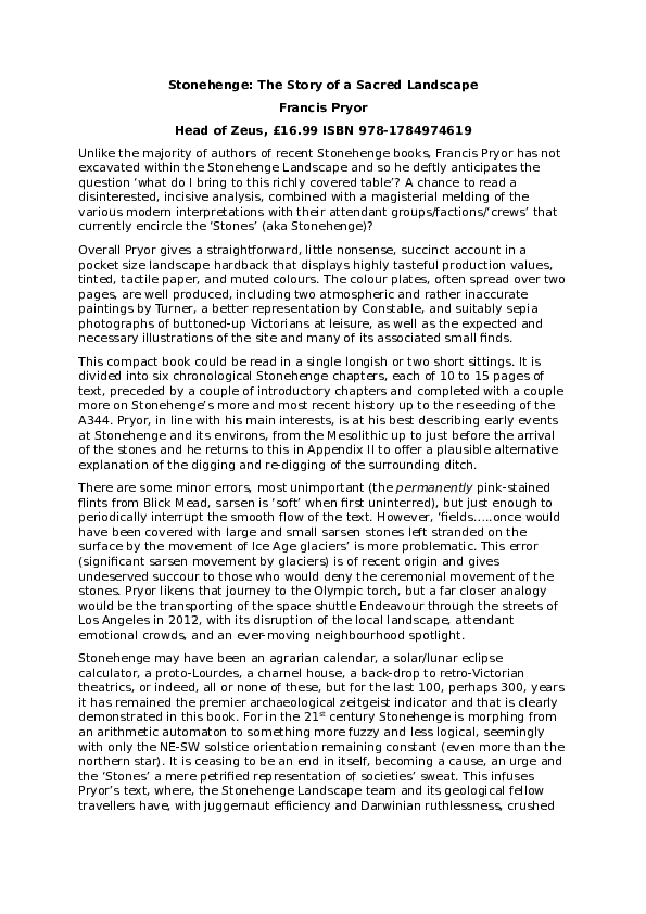 Stonehenge essay topics image