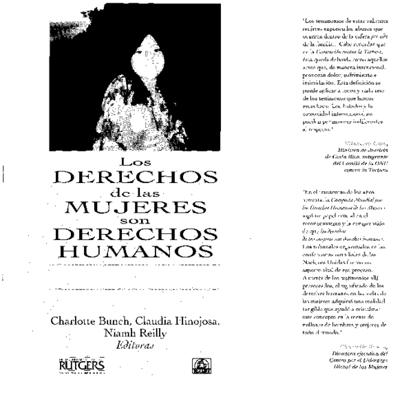 (PDF) Los derechos de las mujeres son derechos humanos: Crónica de una ...