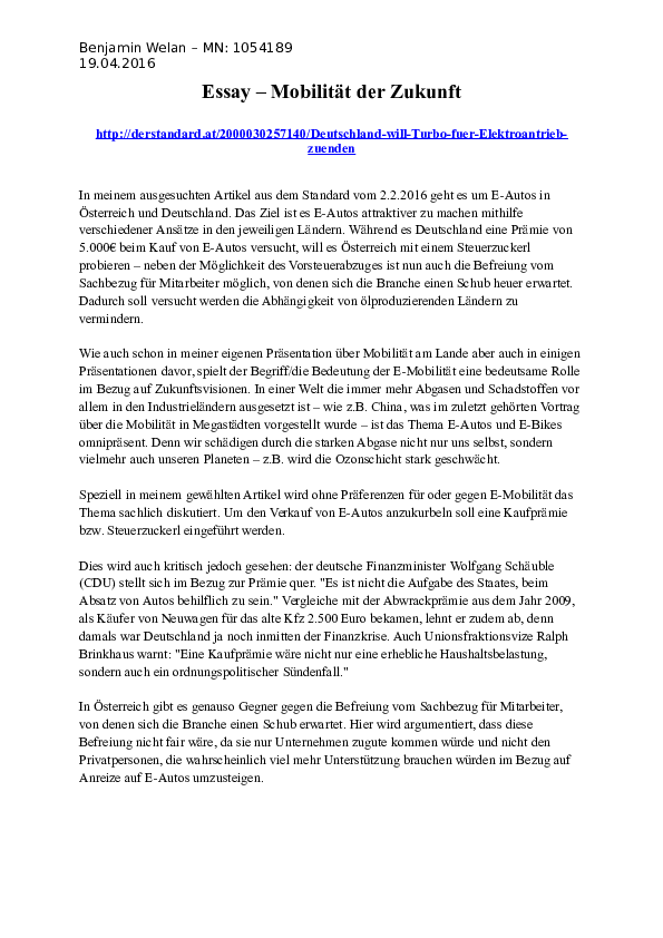 Eine zukunft essay 05 picture