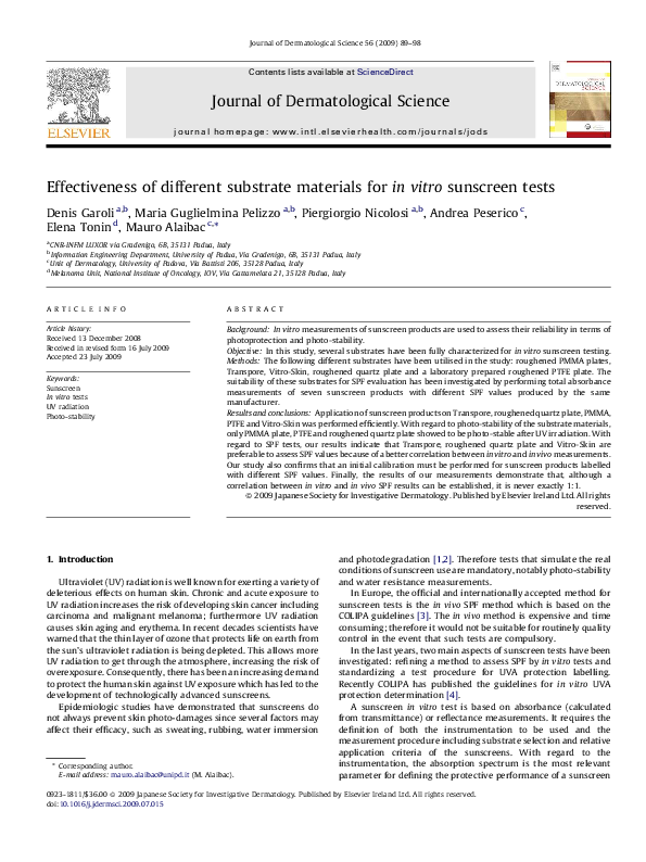 (PDF) Effectiveness of different substrate materials for in vitro ...