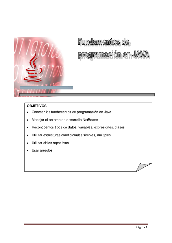 (PDF) Manual fundamentos Java
