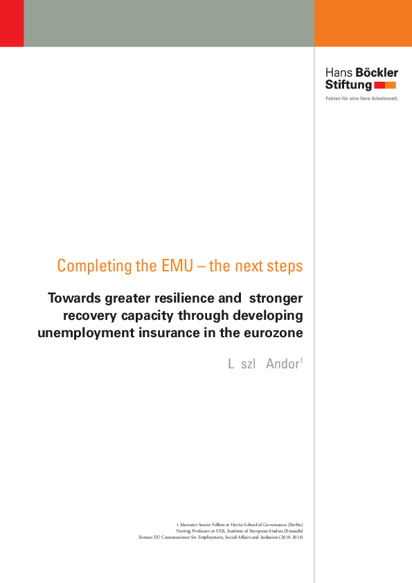(PDF) Completing the EMU – the next steps
