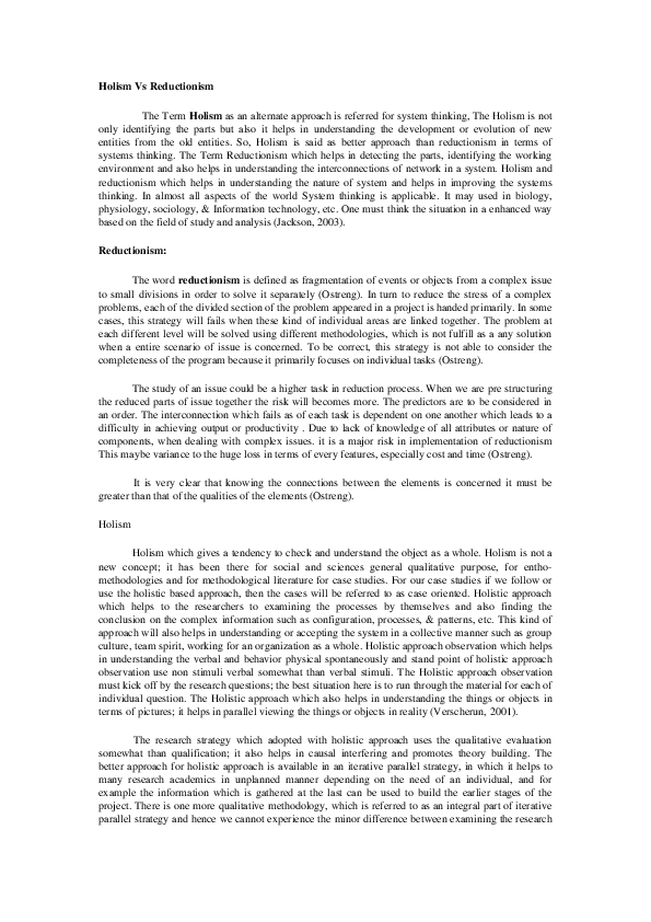 Environmental reductionism image