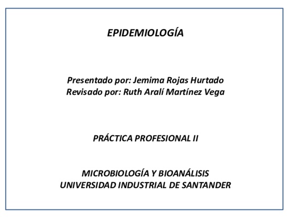 (PDF) Epidemiología Básica: Tipos de Estudios