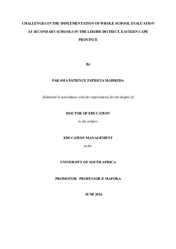 Dissertation information image