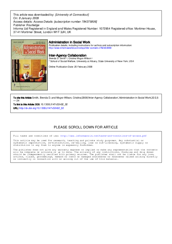 Interagency collaboration in special education image