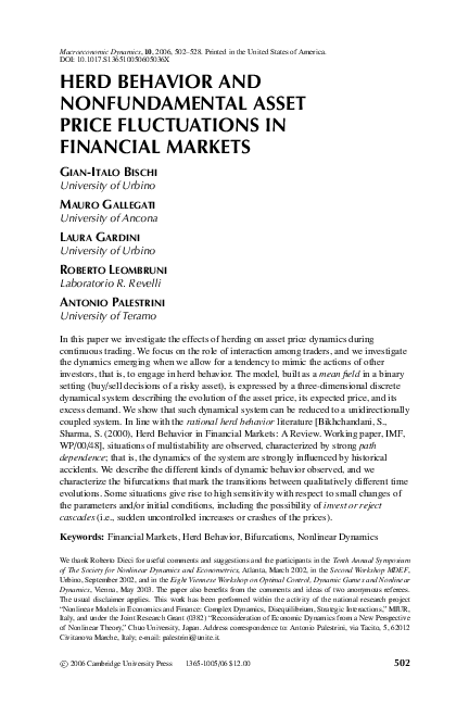 Herd behavior essay 05 image