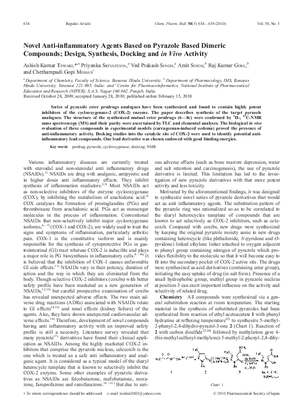 Thesis on pyrazole image