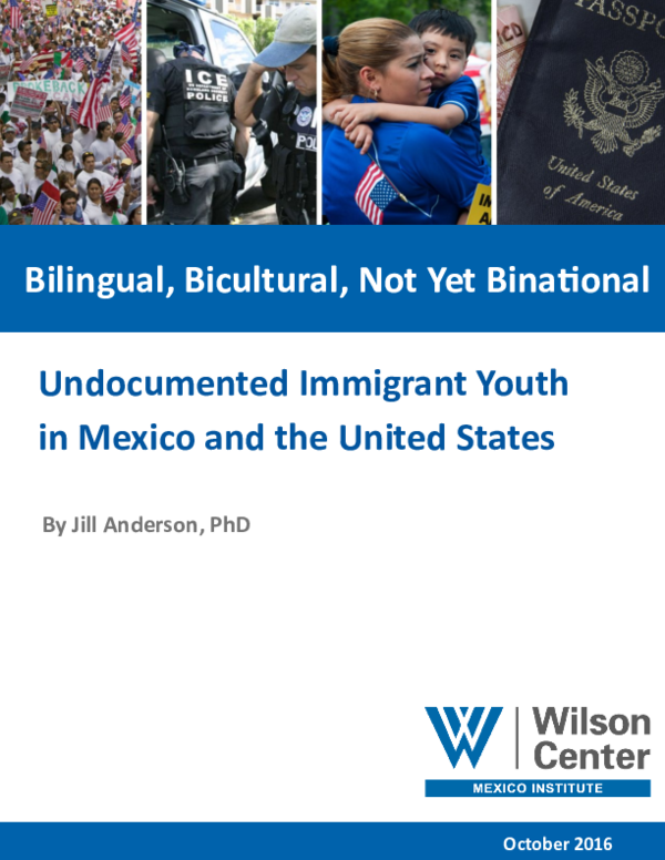(PDF) Bilingual, Bicultural, Not Yet Binational Undocumented Immigrant ...