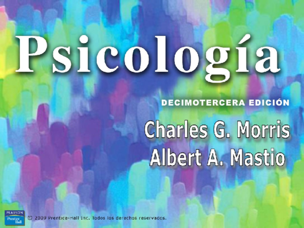 Libro Introduccion A La Psicologia Morris Pdf www.academia.edu